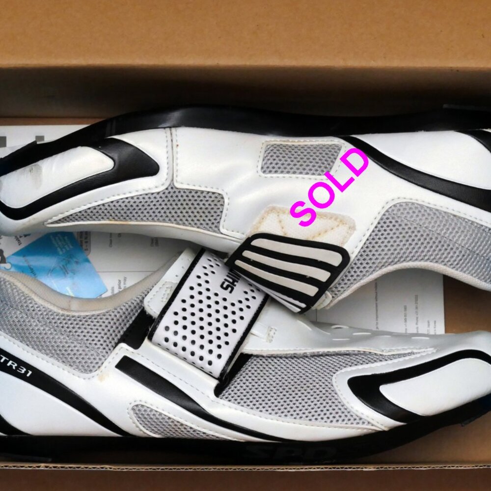 Shimano SH-TR31 Men's Cycling Triathlon Shoes Size 45/10.5